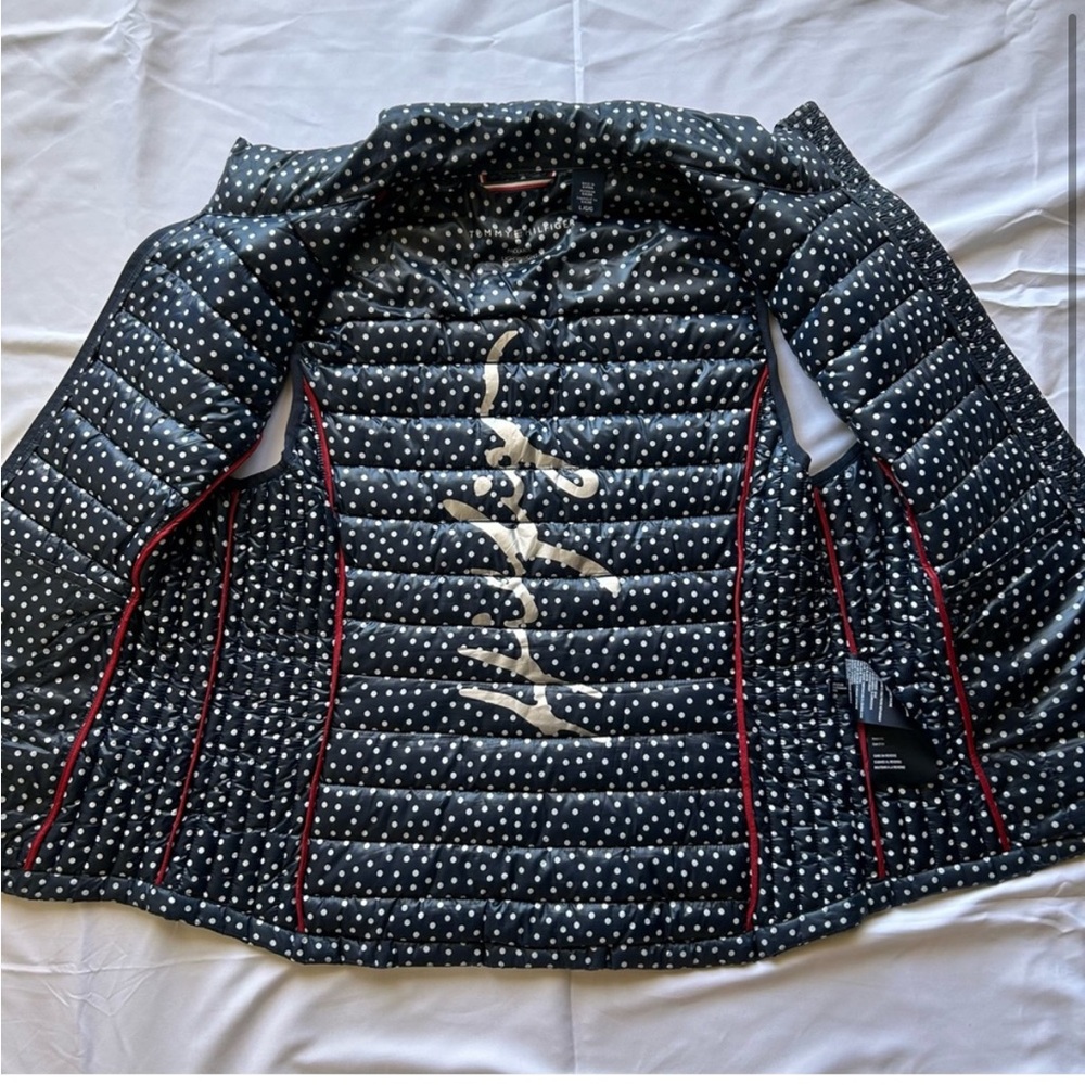 EUC • Tommy Hilfiger polka dot puffer vest - Picture 4 of 6